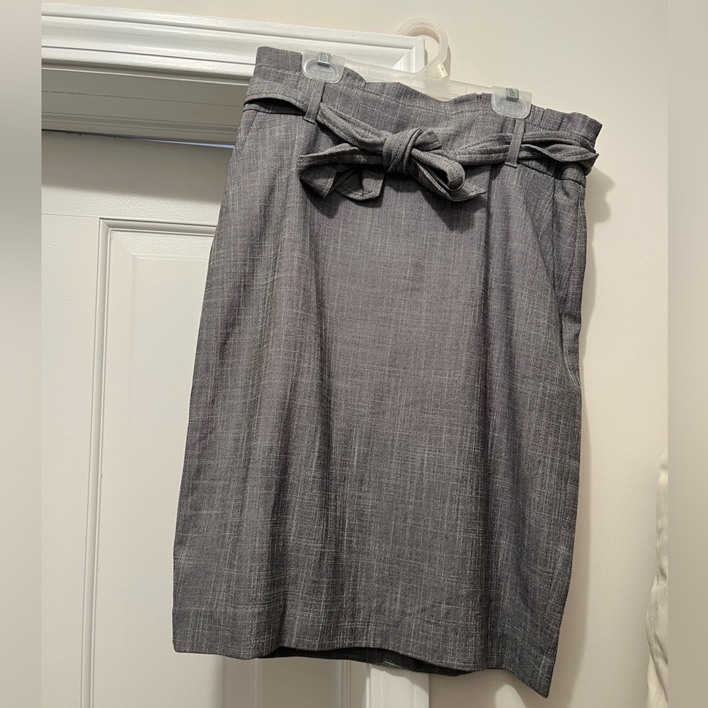 Ann Taylor Charcoal Pencil Skirt